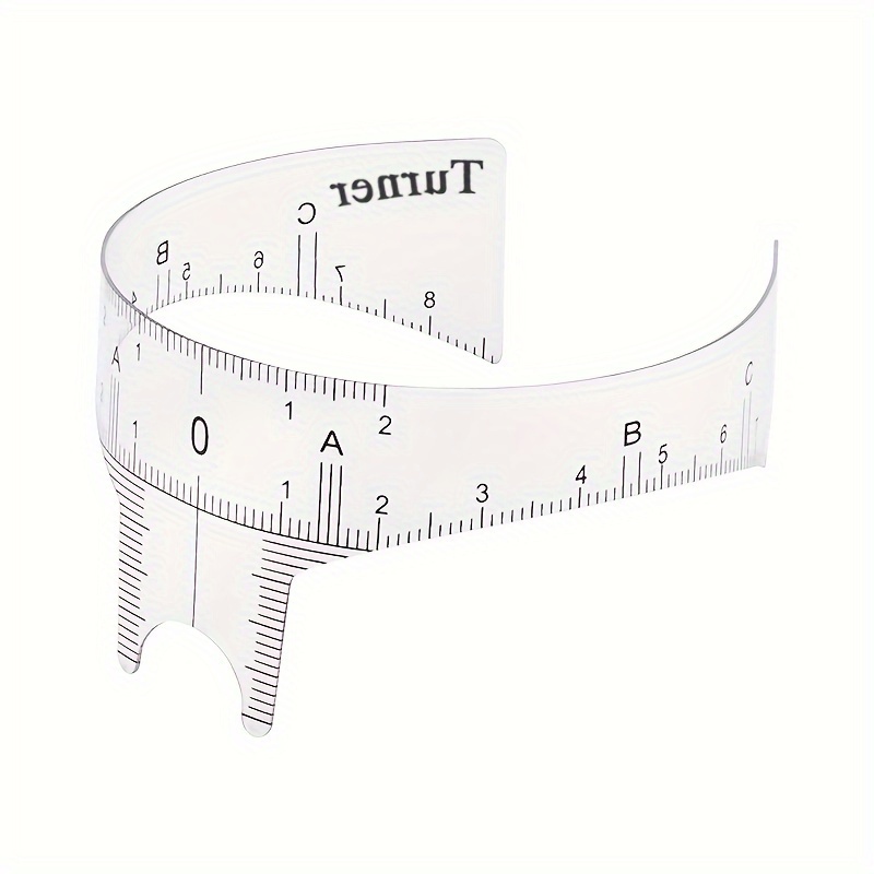 Reusable Eyebrow Ruler For Precise Eyebrow Shaping And Design - Includes Nose Positioning And Measurement