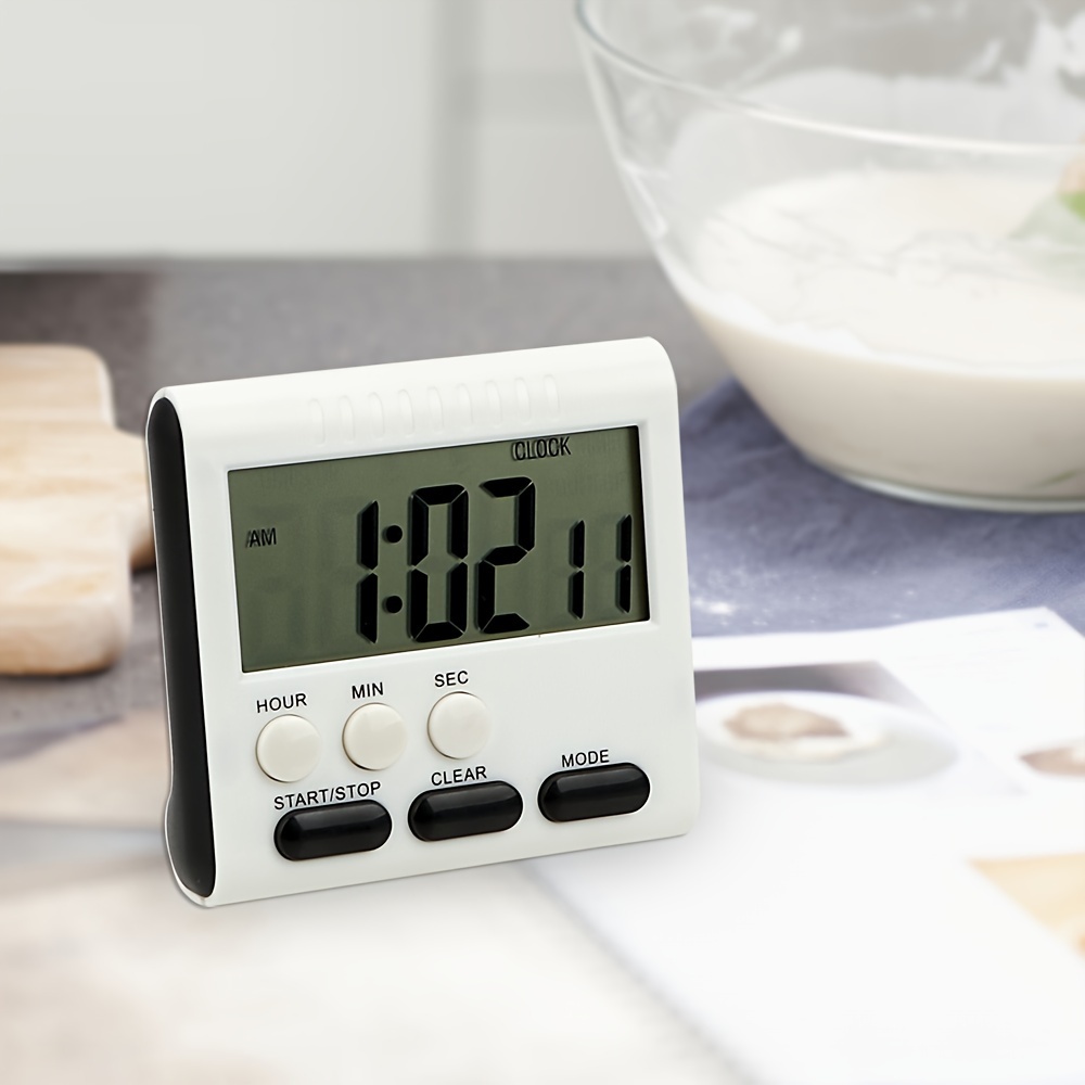 Digital Kitchen Timer, Cute Thin Magnetic Countdown Up Cooking