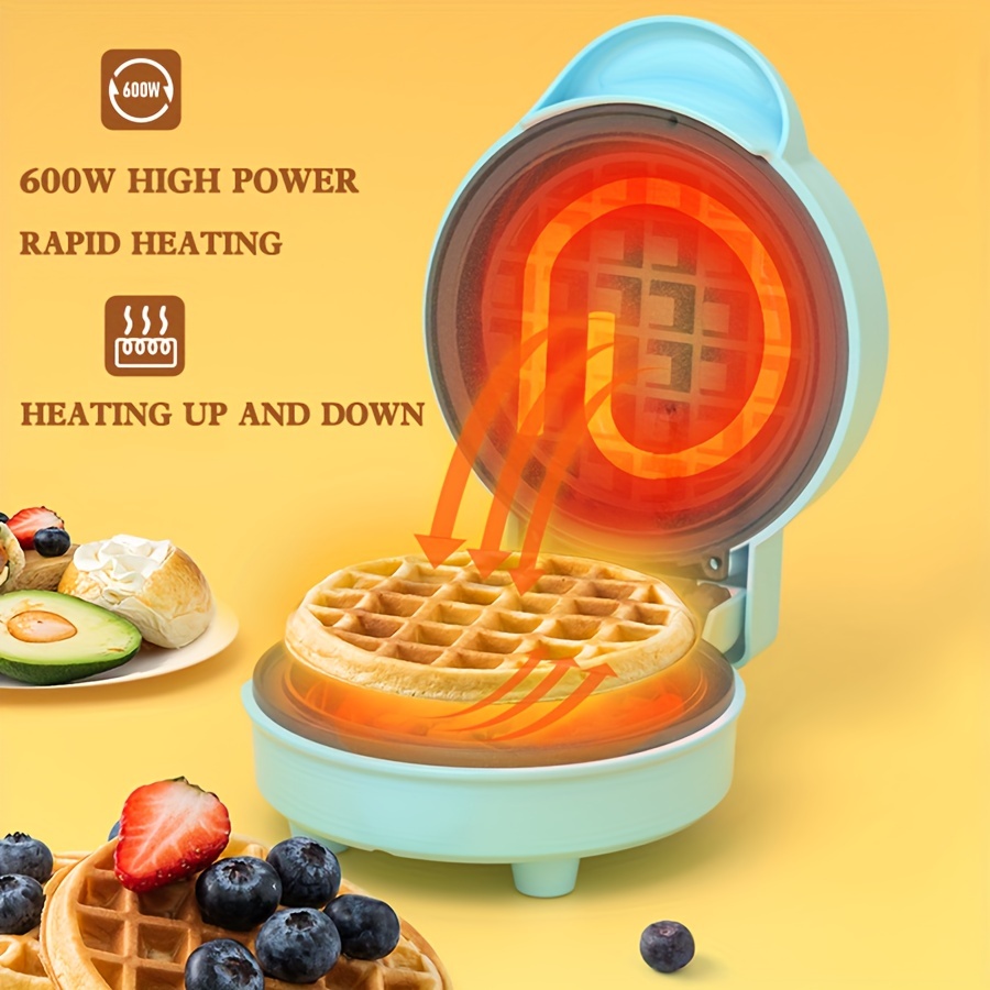 Mini Waffle Maker For Individual Waffles, Chowder, Keto Chaffles, Easy To  Clean, Non-stick Surface, Cookware, Kitchenware, Kitchen Accessories  Kitchen Stuff Small Kitchen Appliance, (black) - Temu