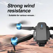 e88 evo remote control hd dual camera drone with dual three batteries brushless motor headless mode optical flow positioning smart follow track flight christmas halloween thanksgiving gifts details 6