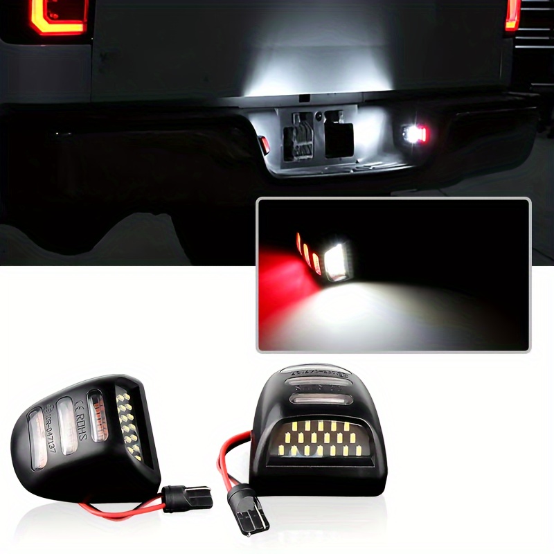 PDTO 2X LED-Kennzeichenbeleuchtung Rote DRL-Röhre für Chevy Silverado GMC  Sierra 1500 2500 günstig kaufen — Preis, kostenloser Versand, echte  Bewertungen mit Fotos — Joom