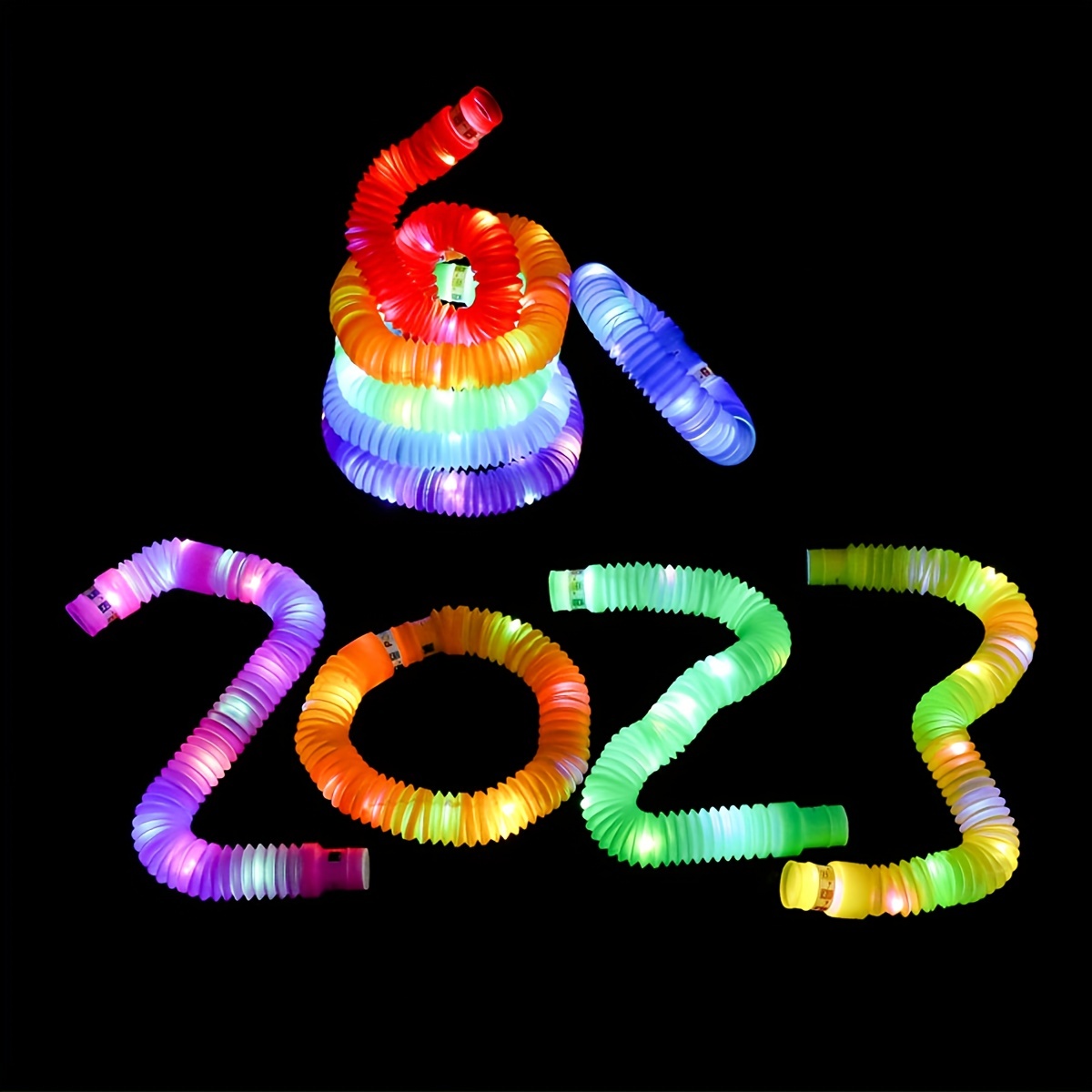 6/12pcs, LED Glasses Party Supplies, Light Up Glasses, Shutter Shades Glow  Sticks Glasses, Led Party Sunglasses, Kids Adult Glow In Dark Party Favors