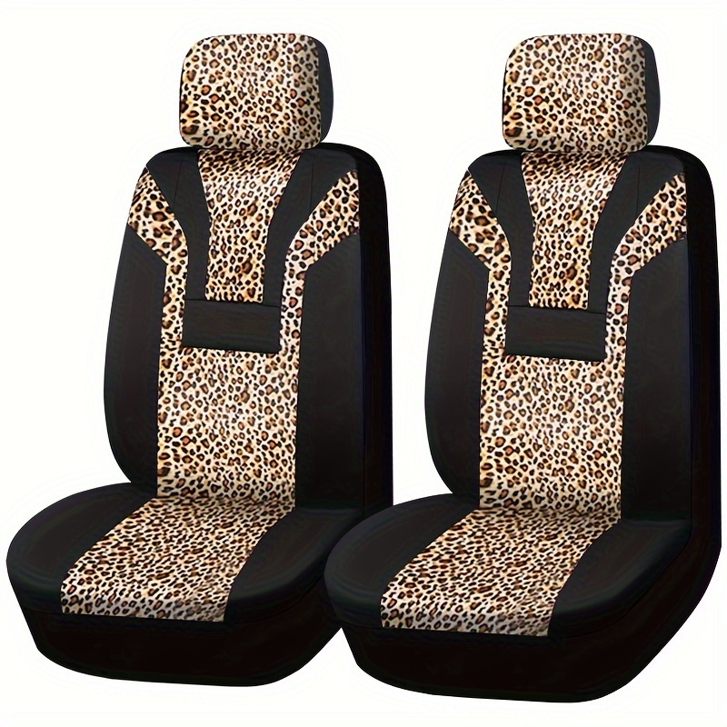 Frauen Autozubehör Leopard Print Autositzbezug Airbag - Temu Austria
