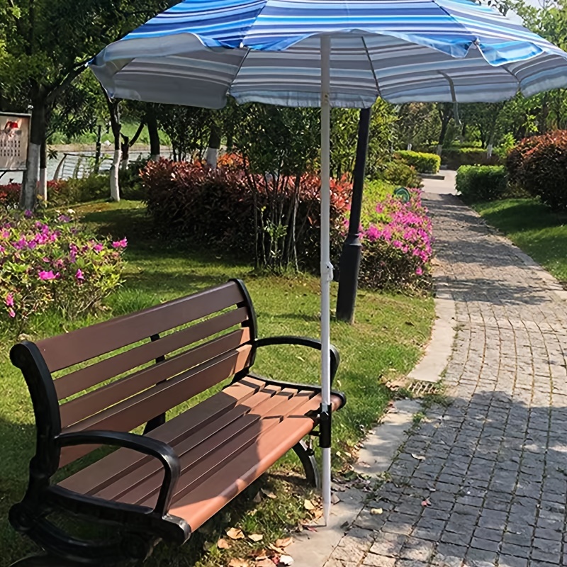 Support de parasol de table réglable, pince à parapluie de table