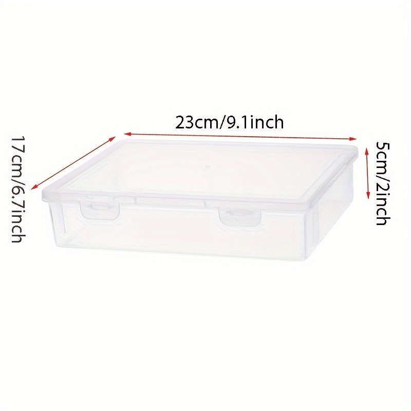 Clear Plastic Storage Bin With Lids Stackable Organizer Box Transparent  Storage Box Thickened Clothe Organizer, Aesthetic Room Decor, Home Decor,  Kitchen Accessories, Bathroom Decor, Bedroom Decor - Temu