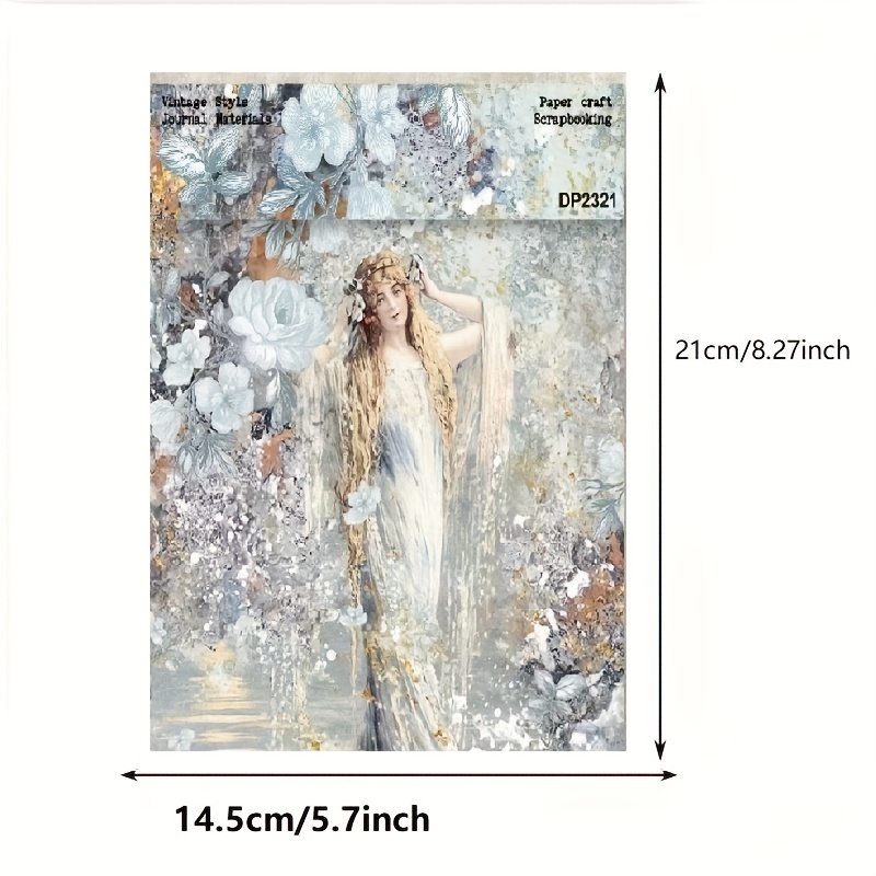 Fairyland A5 Pattern Paper for DIY Album Scrapbook - Single Sided Material