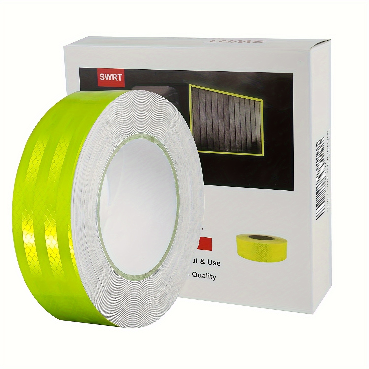 

2 Inch X 160 Ft Reflective Tape, Outdoor Waterproof Dot-c2 Fade Resistant Fluorescent Yellow Reflective Tape