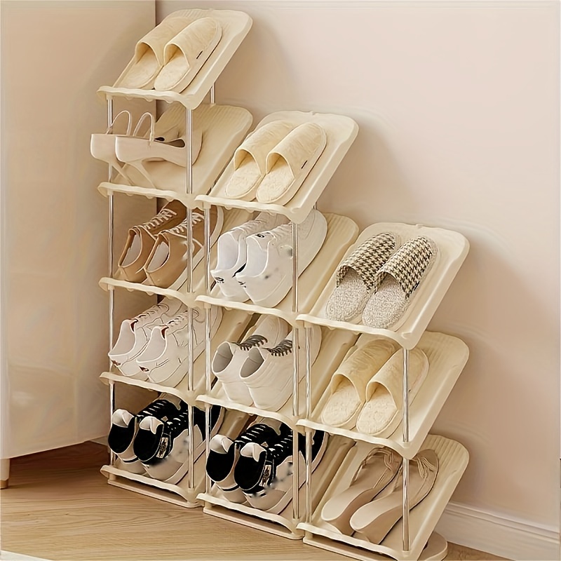 Tuhome Leto Wall Mounted Shoe Rack with Mirror at christmas.com