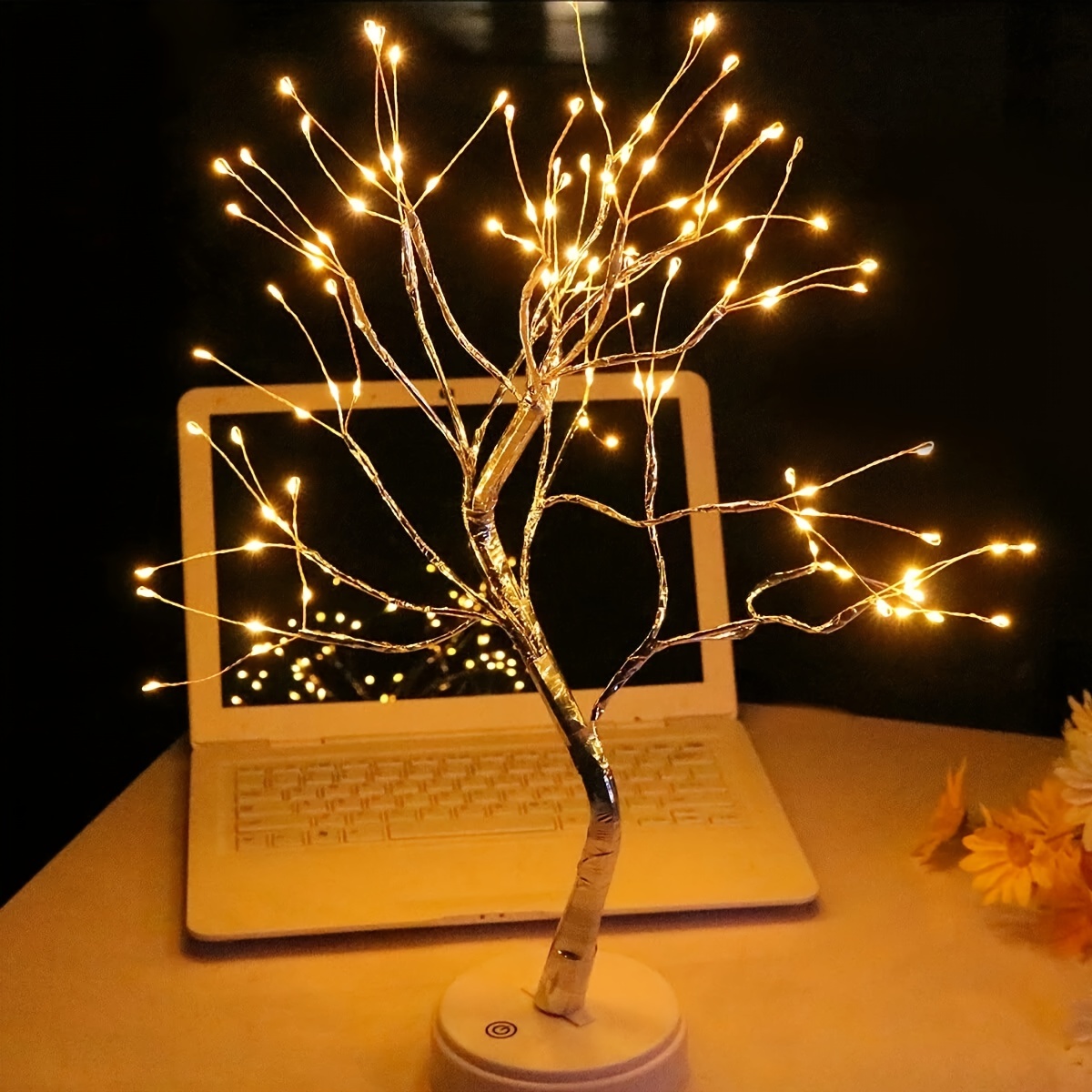 Starry Tree Lamp Led 108 Lamp Branch Lamp Bonsai Tree Lamp - Temu