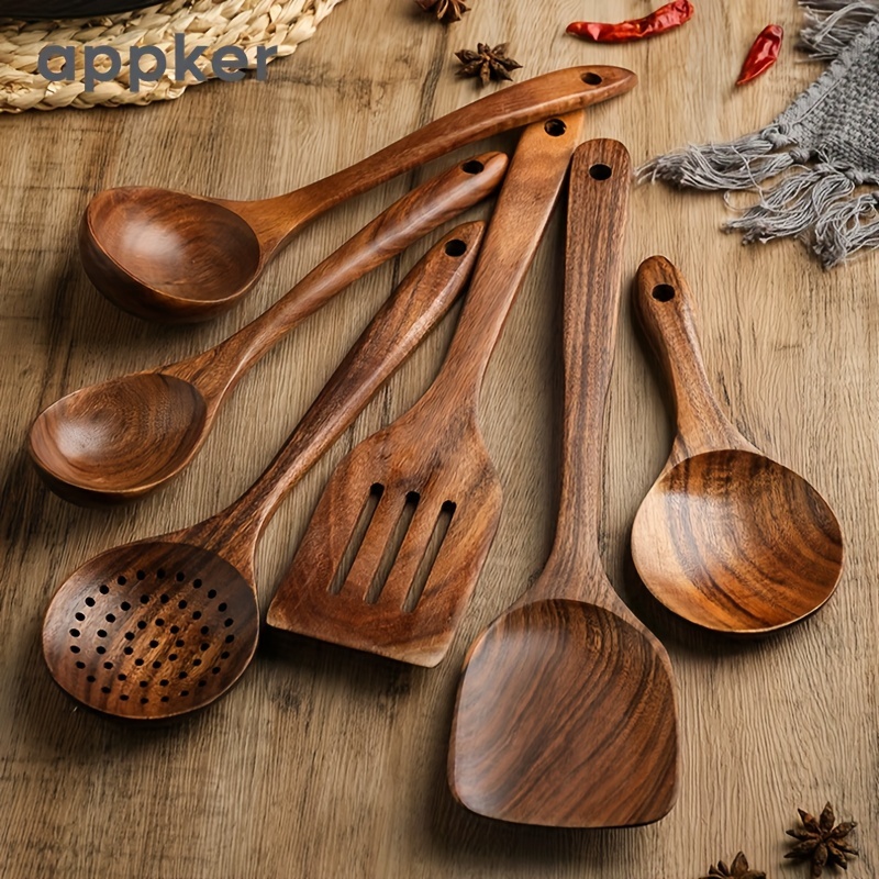 Kitchen Wooden Spoons - Temu Canada