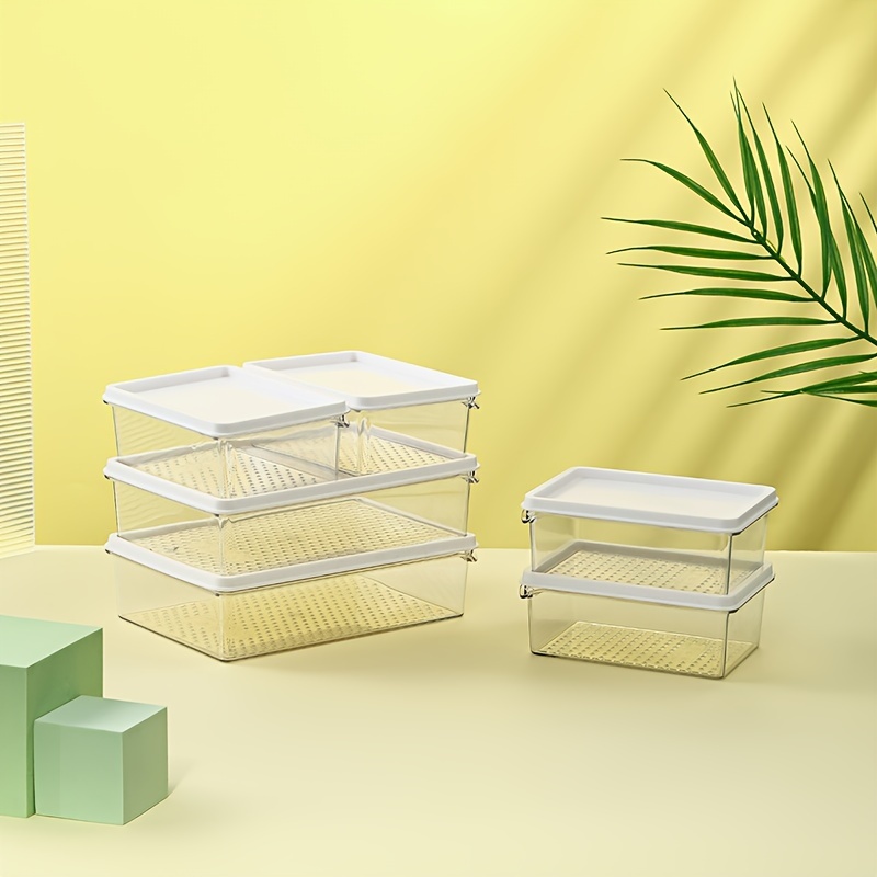 Lidded Storage Bins Waterproof Storage Boxes Dust proof - Temu