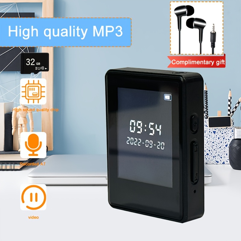 Reproductor MP3 Android 9.0 de 144 GB con Bluetooth y WiFi, pantalla táctil  completa de 4.3 pulgadas 1080P reproductor MP4 con Spotify, reproductor