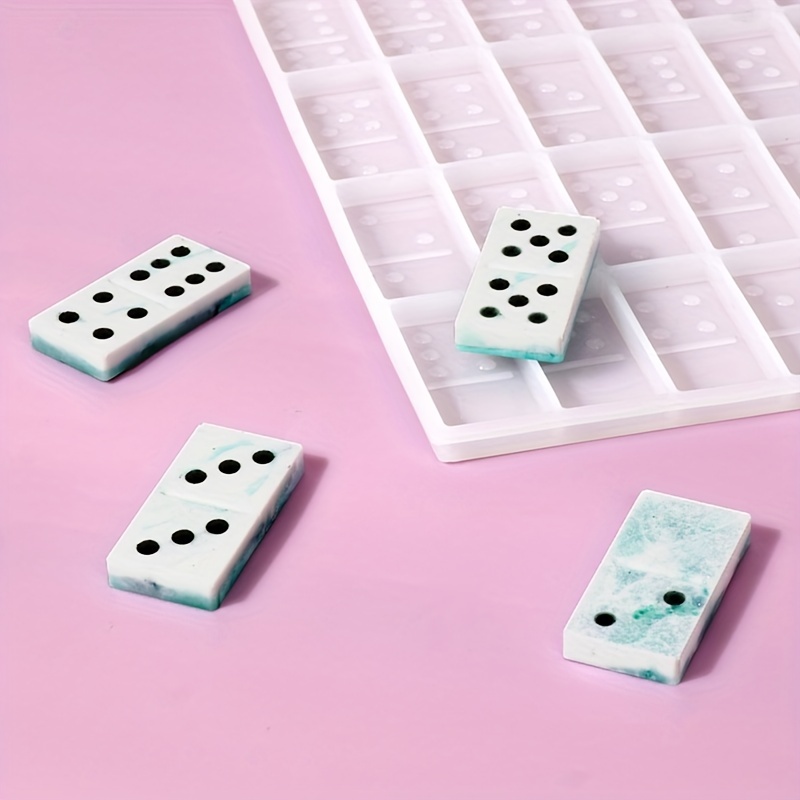 Domino Mold Silicone Resin Domino Games Mold For Epoxy - Temu