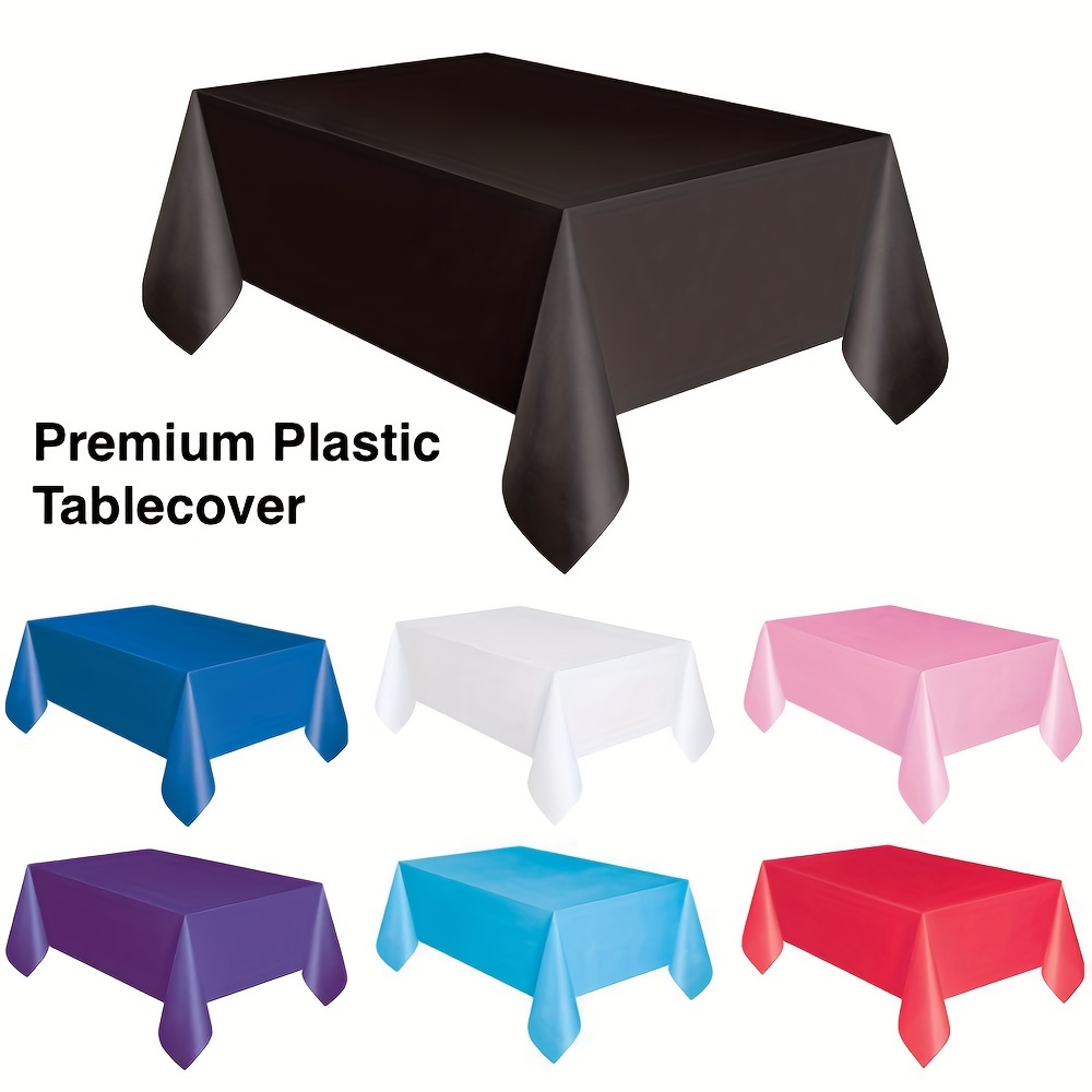 Mantel de hule para mesa, mantel de plástico de Pvc para mesa, tapete de  cocina Rectangular, cubierta moderna para el centro de la cena, resistente  al