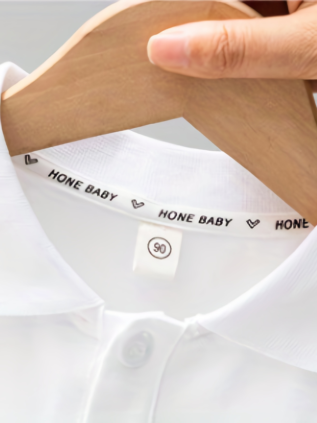 2pcs Toddler Boy Basic Letter Textured Polo Shirt and Shorts Set