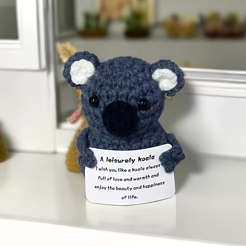 1pc, Inspiring Fun And Cute Koala Toy Card Gift, A Surprise Gift. Suitable  For Giving To Friends, Family, Family, And Colleagues At Any Time. Koala Is