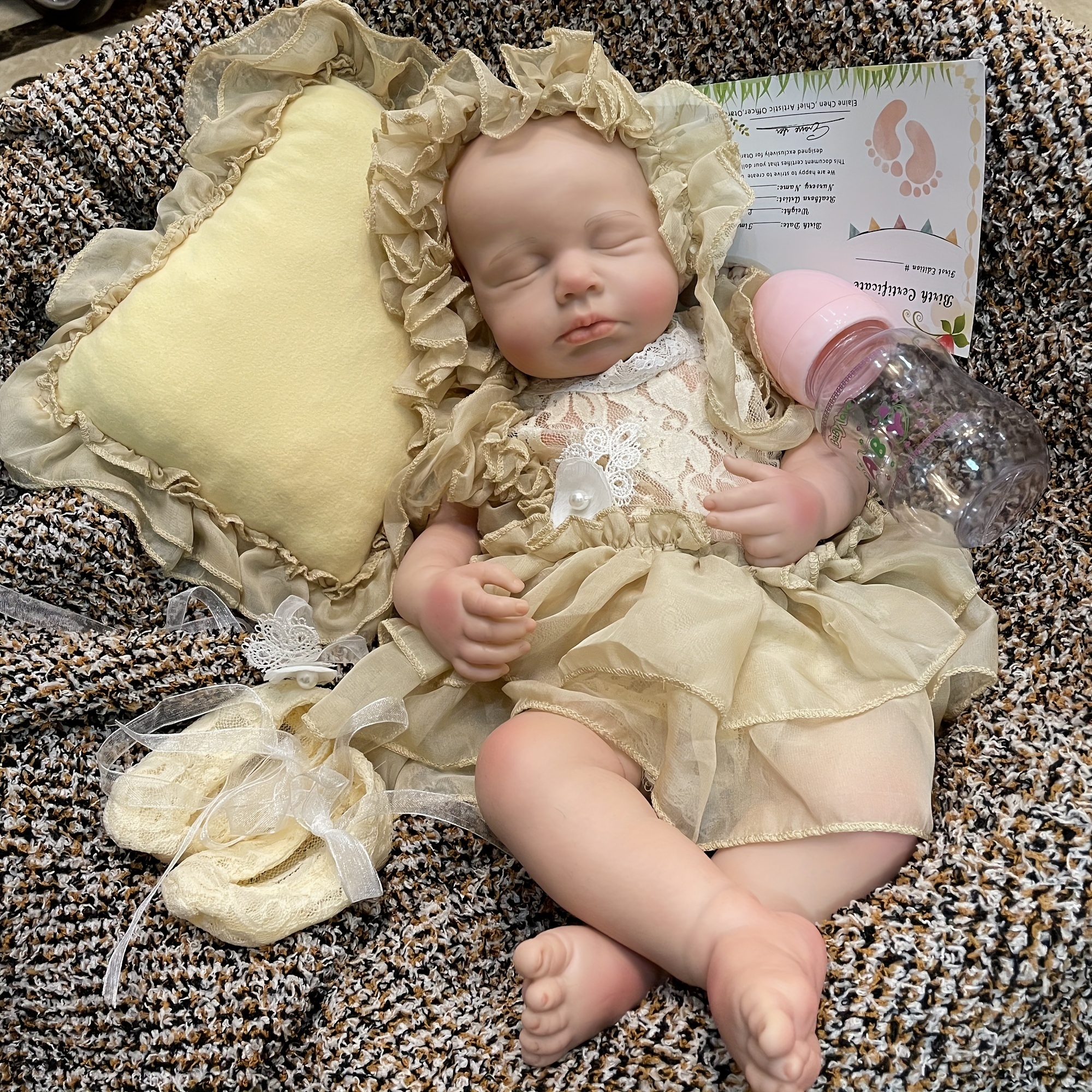 18 Full Body Silicone Reborn Baby Doll Silicone Baby doll Newborn