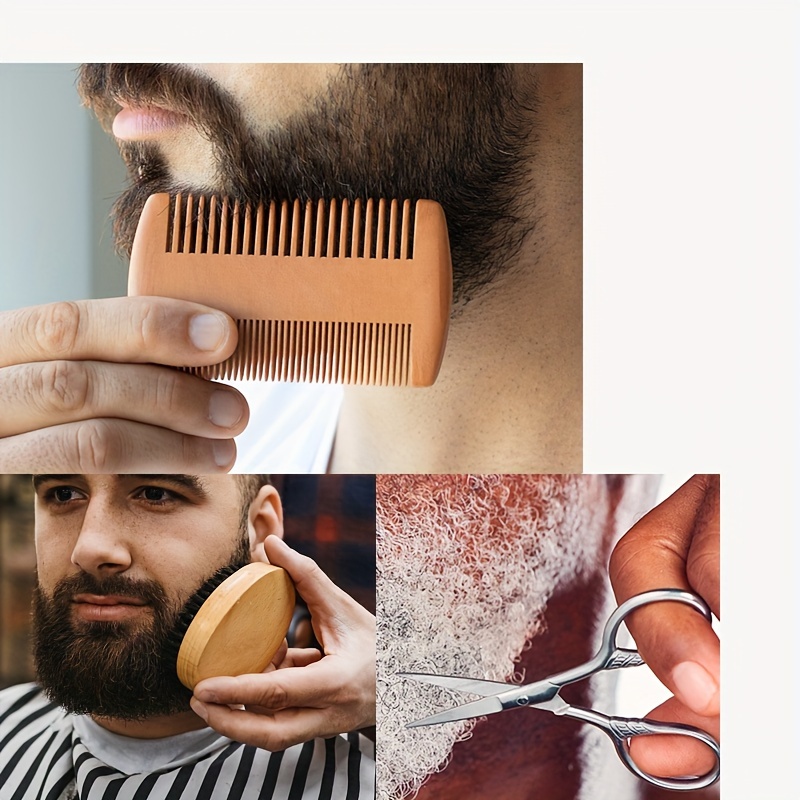 Trim Scissors & Comb, Mustache/Beard