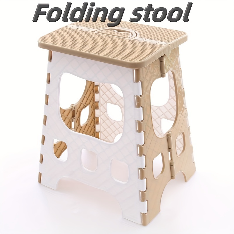 Buy Folding chair Folding stool Metal Little mazza Outdoor Portable Fishing  chair Small bench Household Small stool Child Dining stool,B,27CM Online at  desertcartKUWAIT