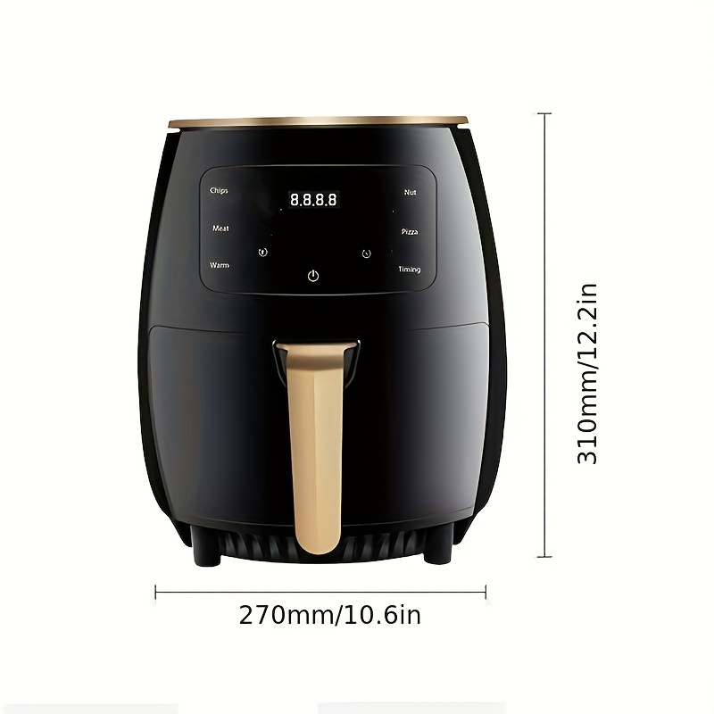 Air Fryer Fully Automatic Multi function Touch Screen Large - Temu