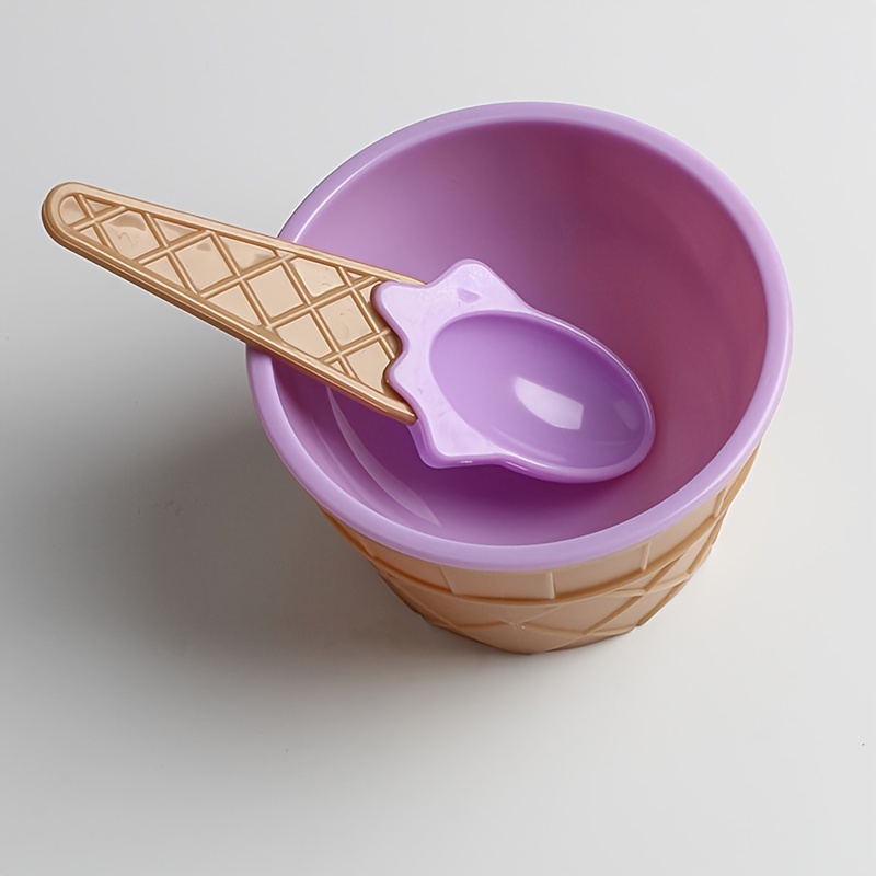 Ice Cream Bowl and Spoon Set