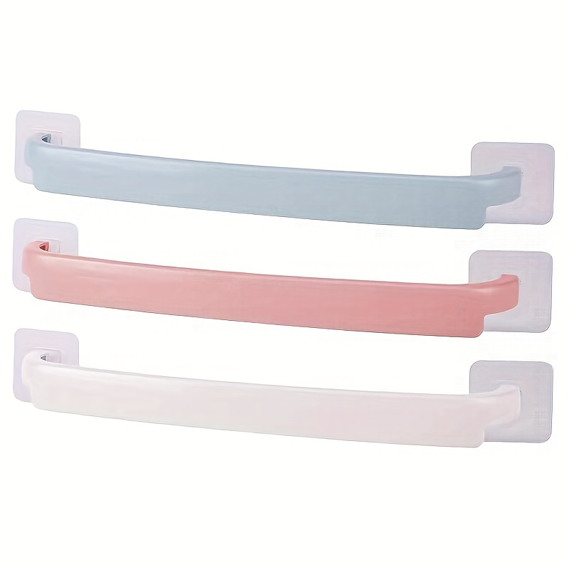 Punching Towel Rack with 2 Hooks for Home Kitchen Bathroom