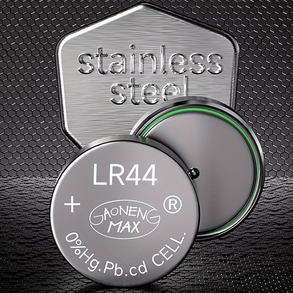 Lr44 Button Batteries Ag13 303 A76 357 Sr44 1.5v Long - Temu