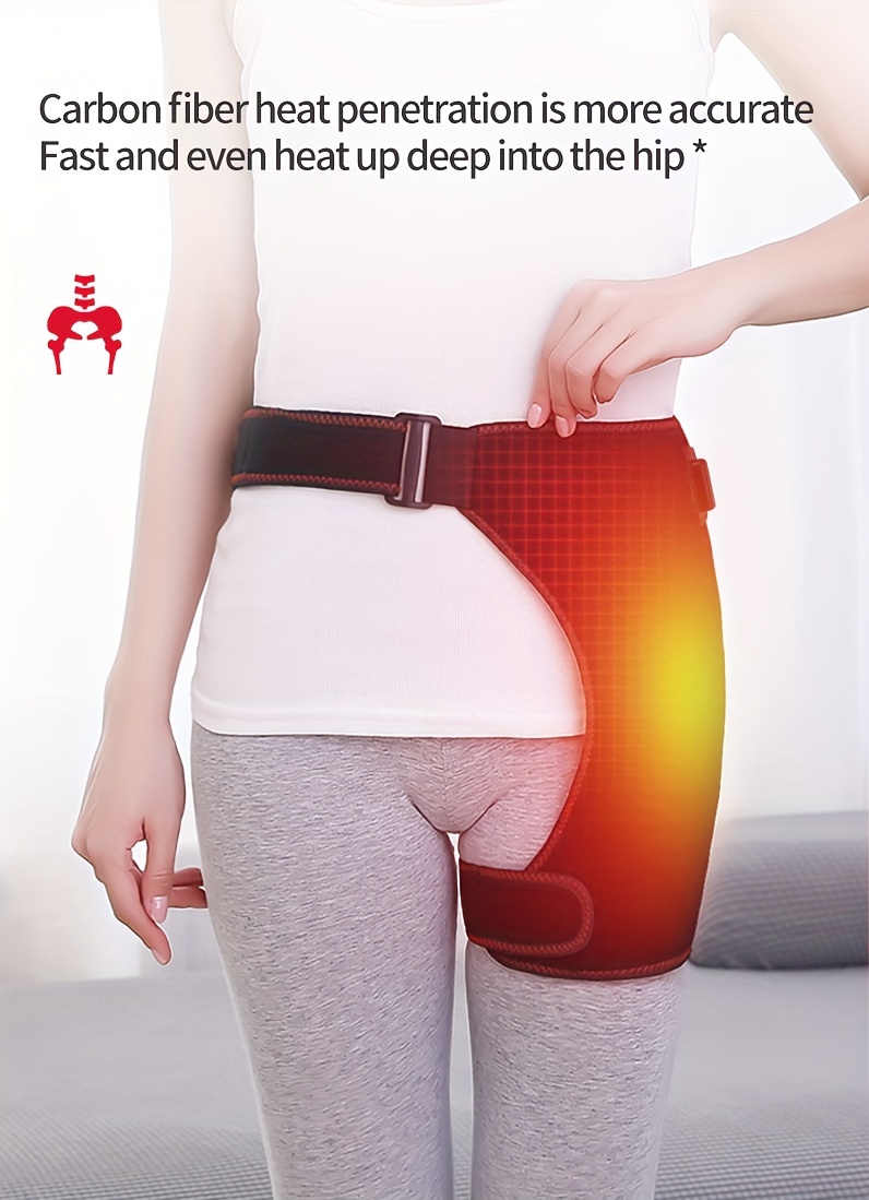  Electric Heated Hip Brace,Heated Thigh Brace Hot