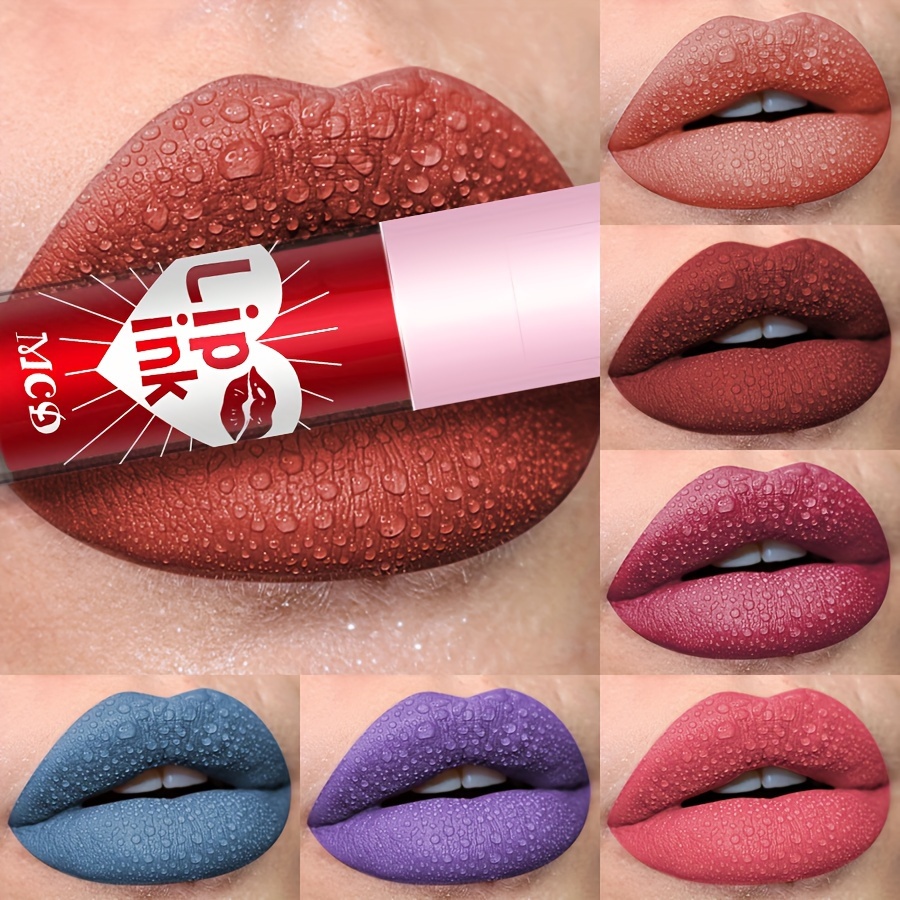 Ruby Red Lipstick - Temu Canada