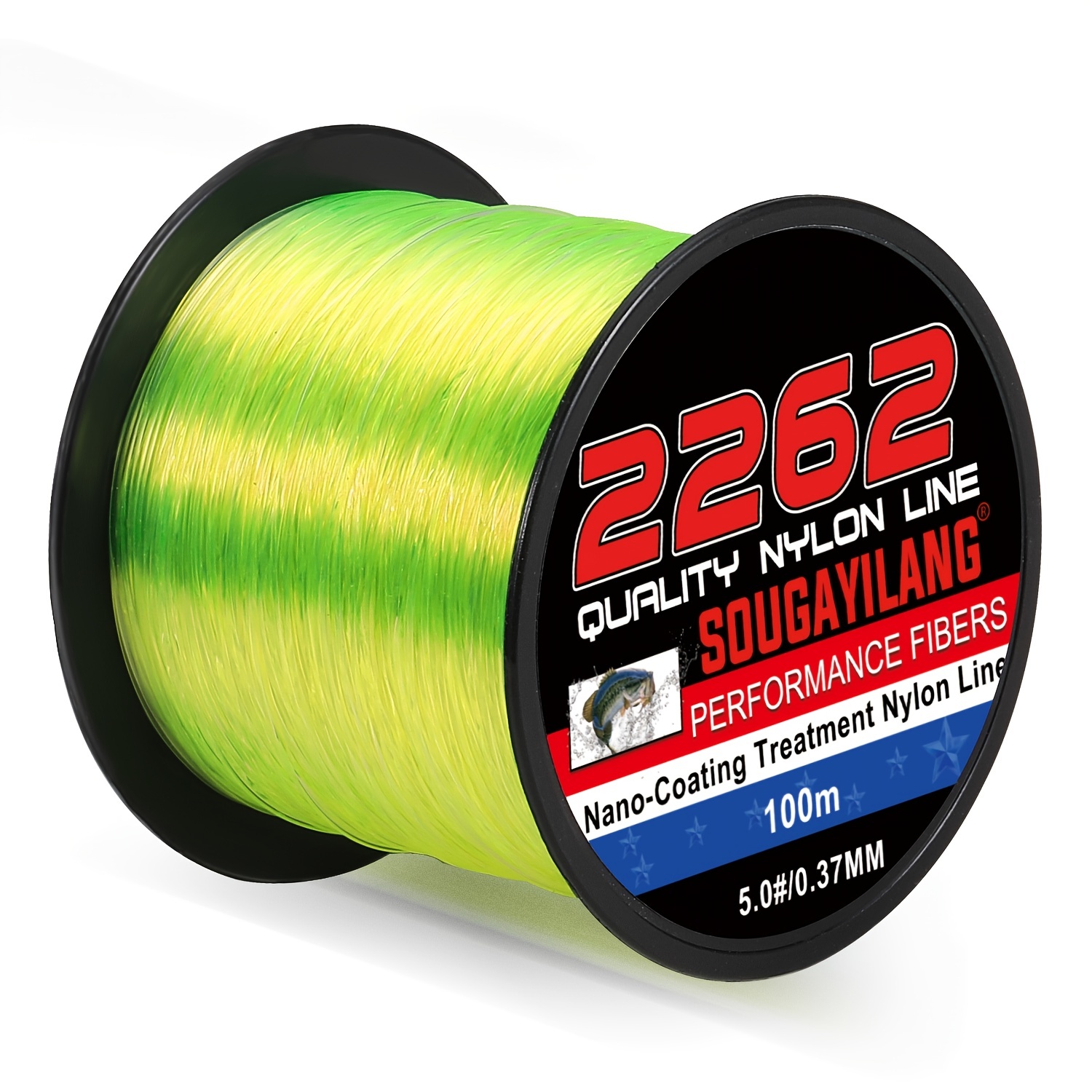 109yds Superior Abrasion Resistant Monofilament Fishing Line - Sougayilang  Nano-Coating Treatment for Outdoor Fishing Accessories