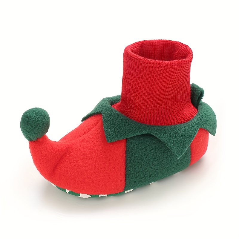 Image of Winter Christmas Gift Comfortable For Boys And Girls Casual Clown Shoes Toddler Walking Shoes Bed Shoes