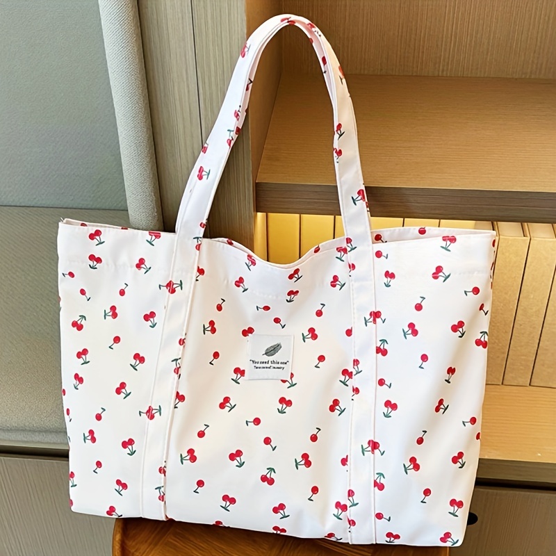 Cherry Print Bags