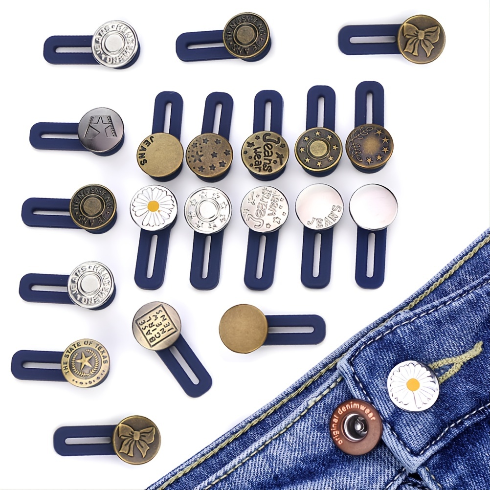 Easy Fit Buttons for Jeans