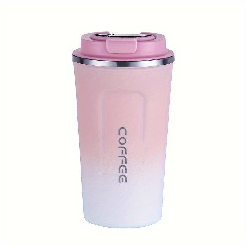 Stainless Steel Double Layer Vacuum Cup, Portable Handheld Insulated Small  Water Bottles For School Sports Travel - Temu