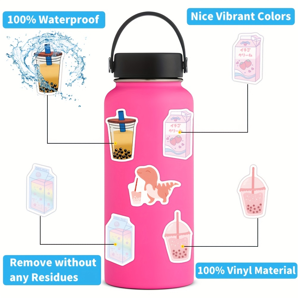 Cute Stickers for Teens 150pcs Waterproof Vinyl Stickers Cool Stickers for  Water Bottle, Laptop