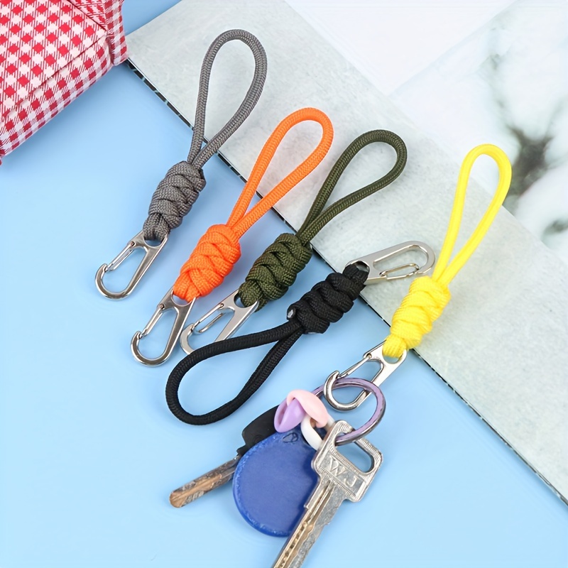 Rope Anti-lost Strap Weaving Keychain Anti-lost Ring Buckle