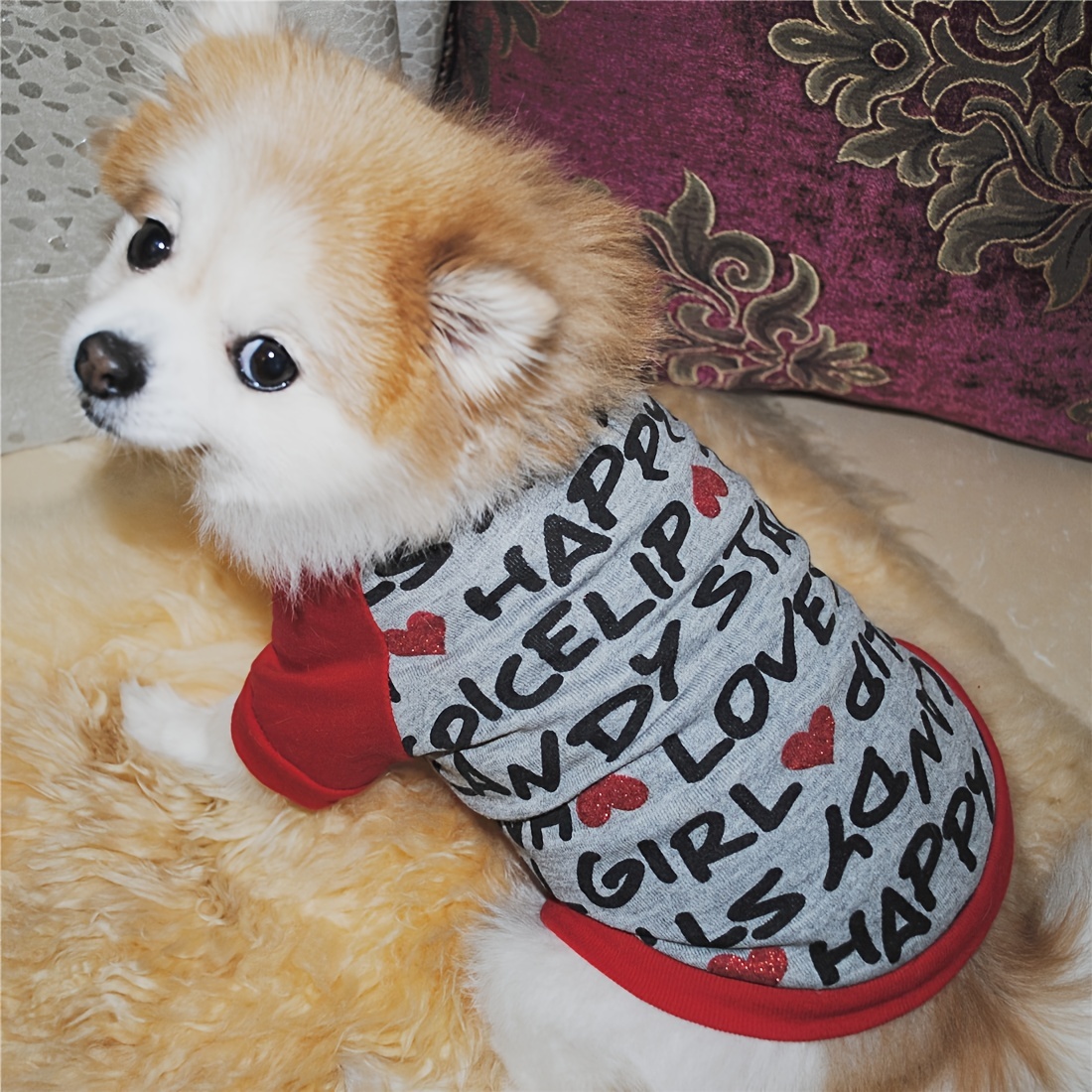 Summer Dogs Clothes Pet T Shirt Letter Dog Print T Shirts Soft Shirts  Sleeveless Apparel Pet Clothes For Small Medium Dog - Pet Supplies - Temu