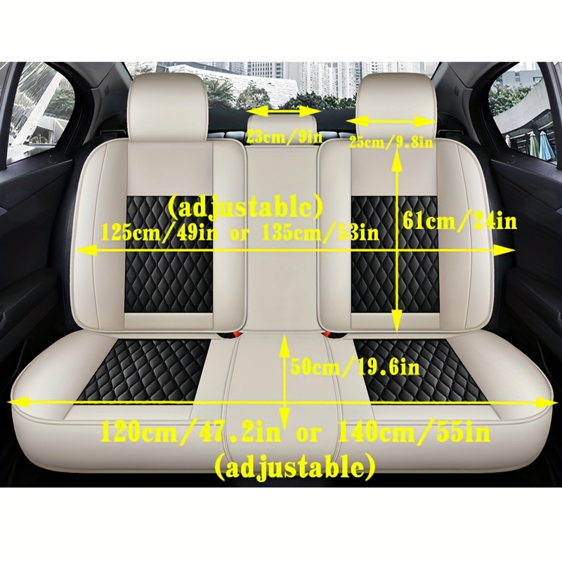 Faux Leather Cartoon Car Seat Cover Sedan Suv Special Five-seat Protective  Cover Four Seasons Motors Seat Cushion Fully Cover Seat Cover - Temu United  Arab Emirates