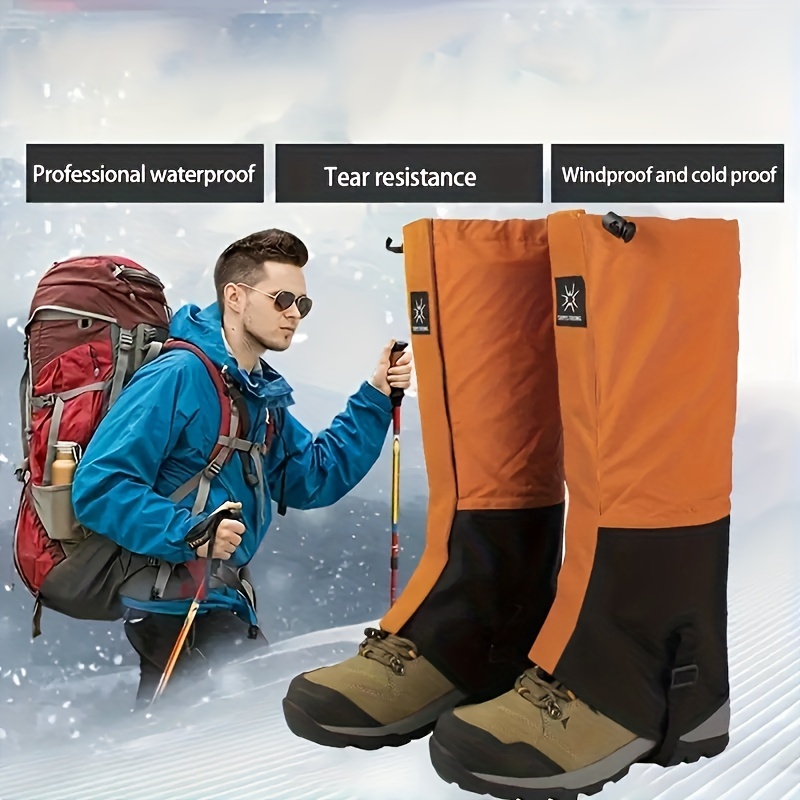 Leg Gaiters For Men And Women Snowproof Anti Splash Breathable Sandproof  Protective Leg Covers For Hiking Hunting And Walking - Sports & Outdoors -  Temu