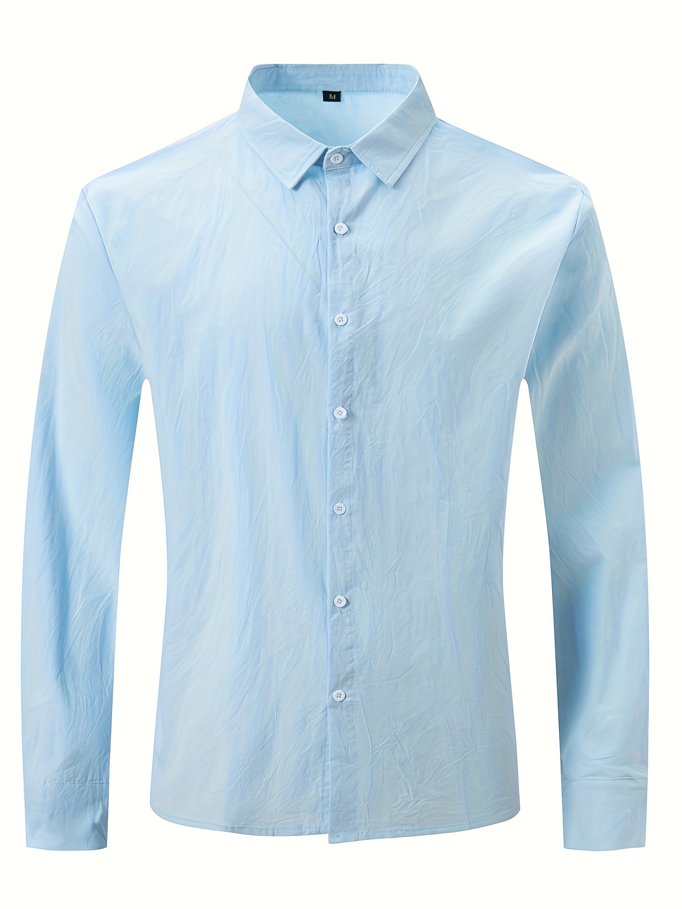 Camisa Con Patrón Geométrico, Suéter Casual De Cuello En V Y Manga Larga  Para Hombre Para Primavera Y Otoño, Ropa De Hombre - Temu