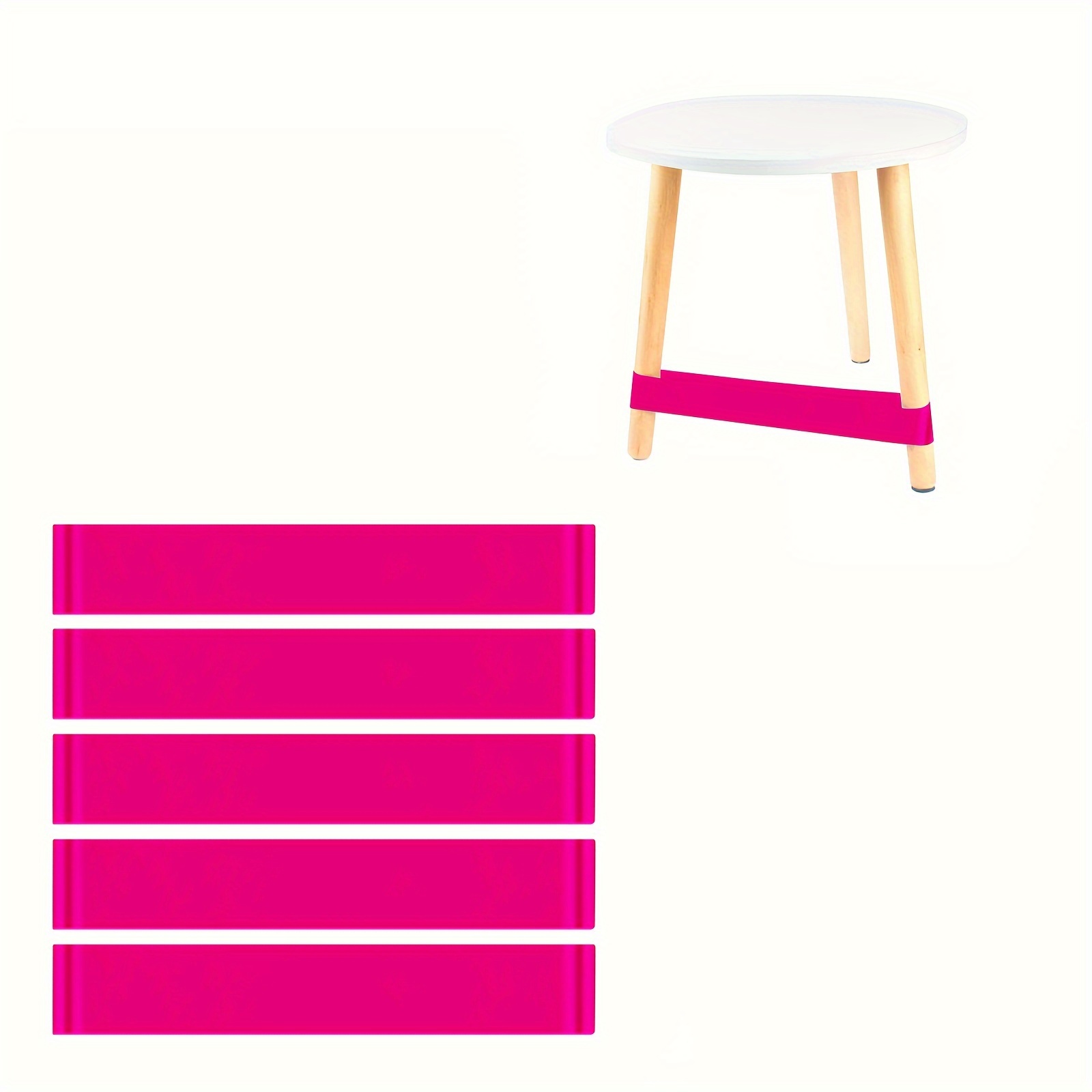 5 pièces bandes de chaise pour étudiants outils colorés pour - Temu France