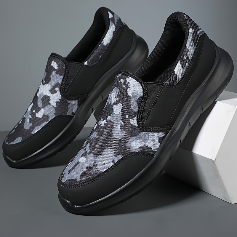 grey camouflage non-slip men fishing shoes