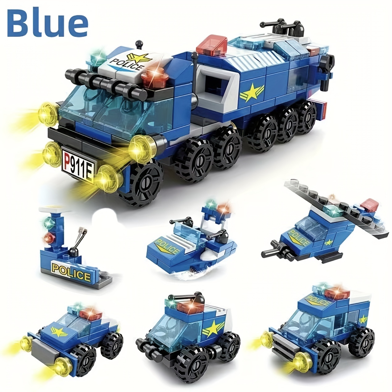 Educational Building Blocks Toy For Boys Girls Model Gift