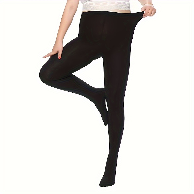 Plus Size Footless Tights - Free Shipping For New Users - Temu United Arab  Emirates