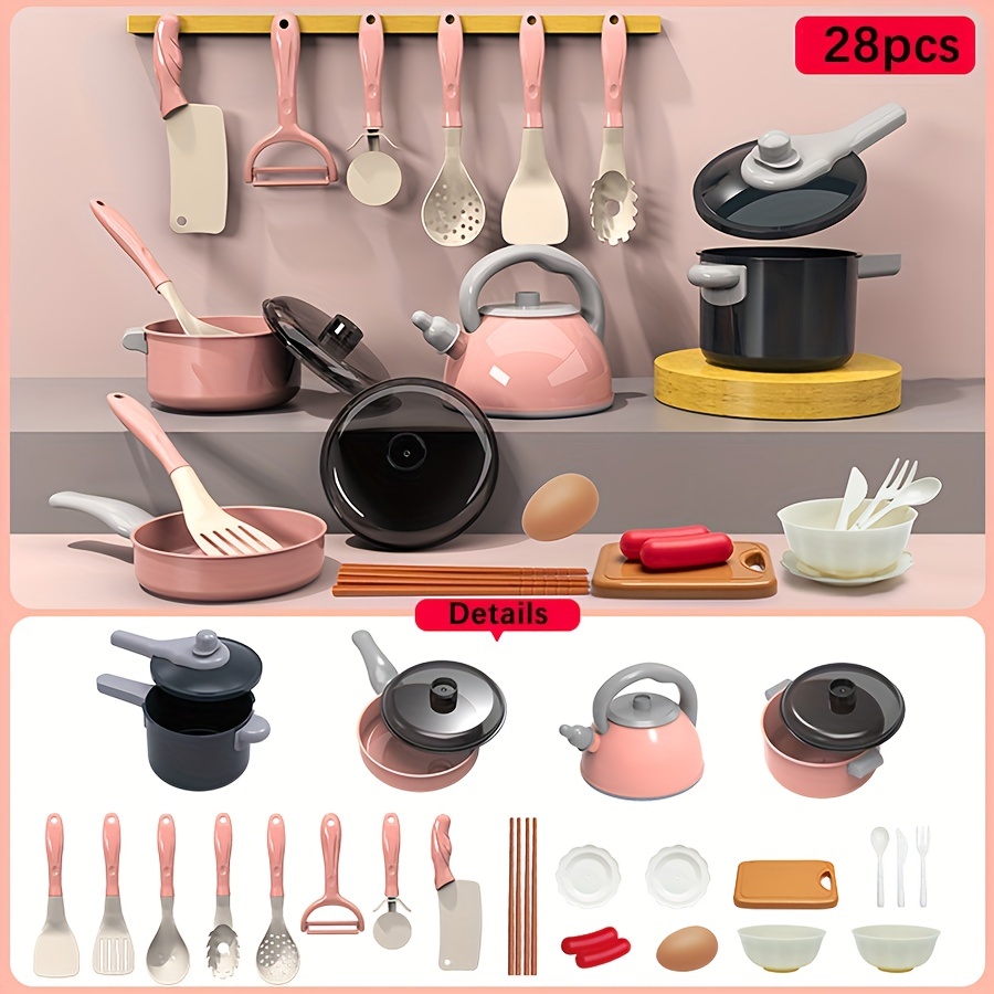 Kids Kitchenware Set - Pot, Furnace, Utensils