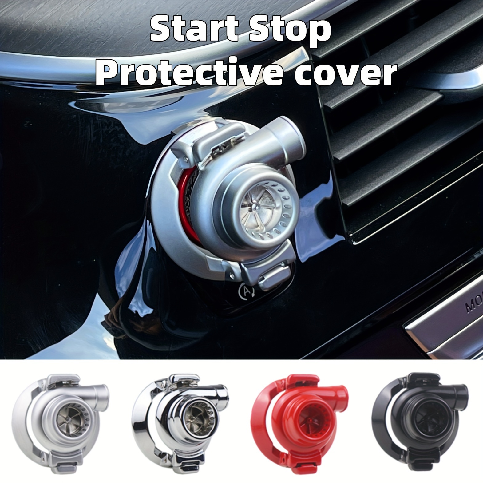 Auto Motor Startknopf Schutzhülle, Universal Auto Key Cap Cover Push Start  Auto Zubehör (rot) : : Auto & Motorrad