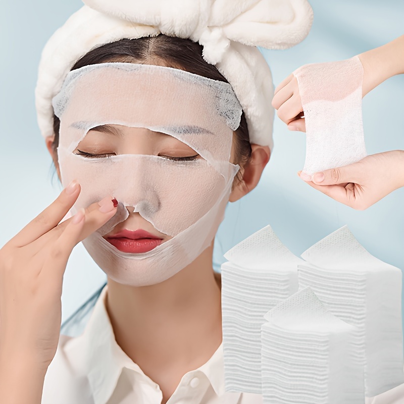 Cotton Pads Facial Lip Eye Makeup Remover Pads Cotton - Temu