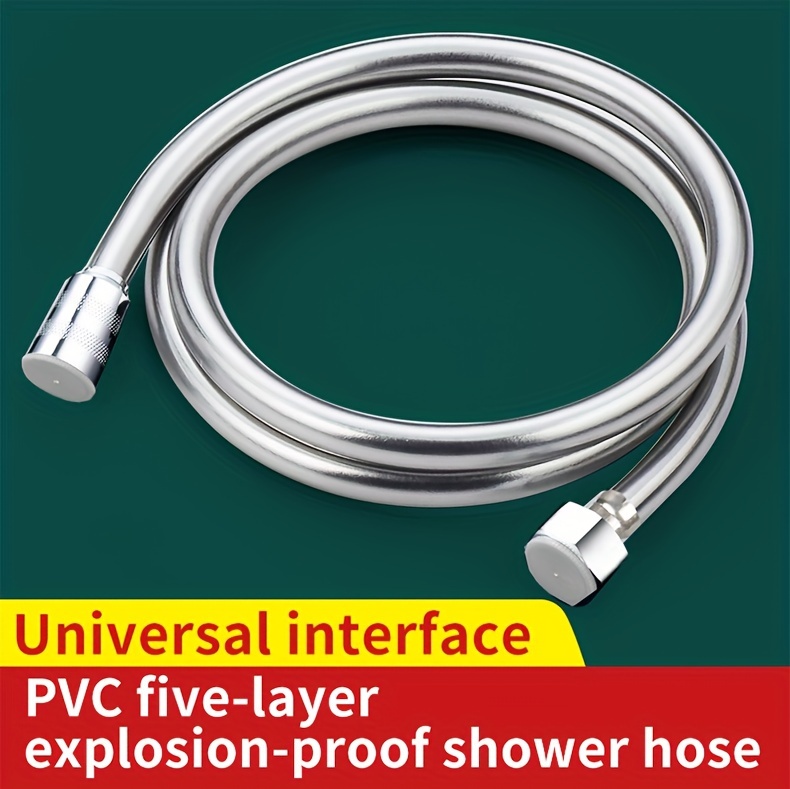 Manguera de ducha de mano de PVC de alta presión GI/2 de 4 - Temu