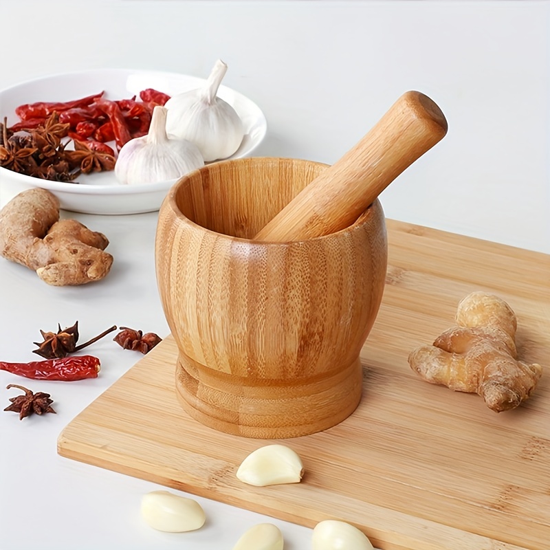 Manual Garlic Grinding Bowl, Spice Grinder, Garlic Masher, Household  Kitchen Tools - Temu