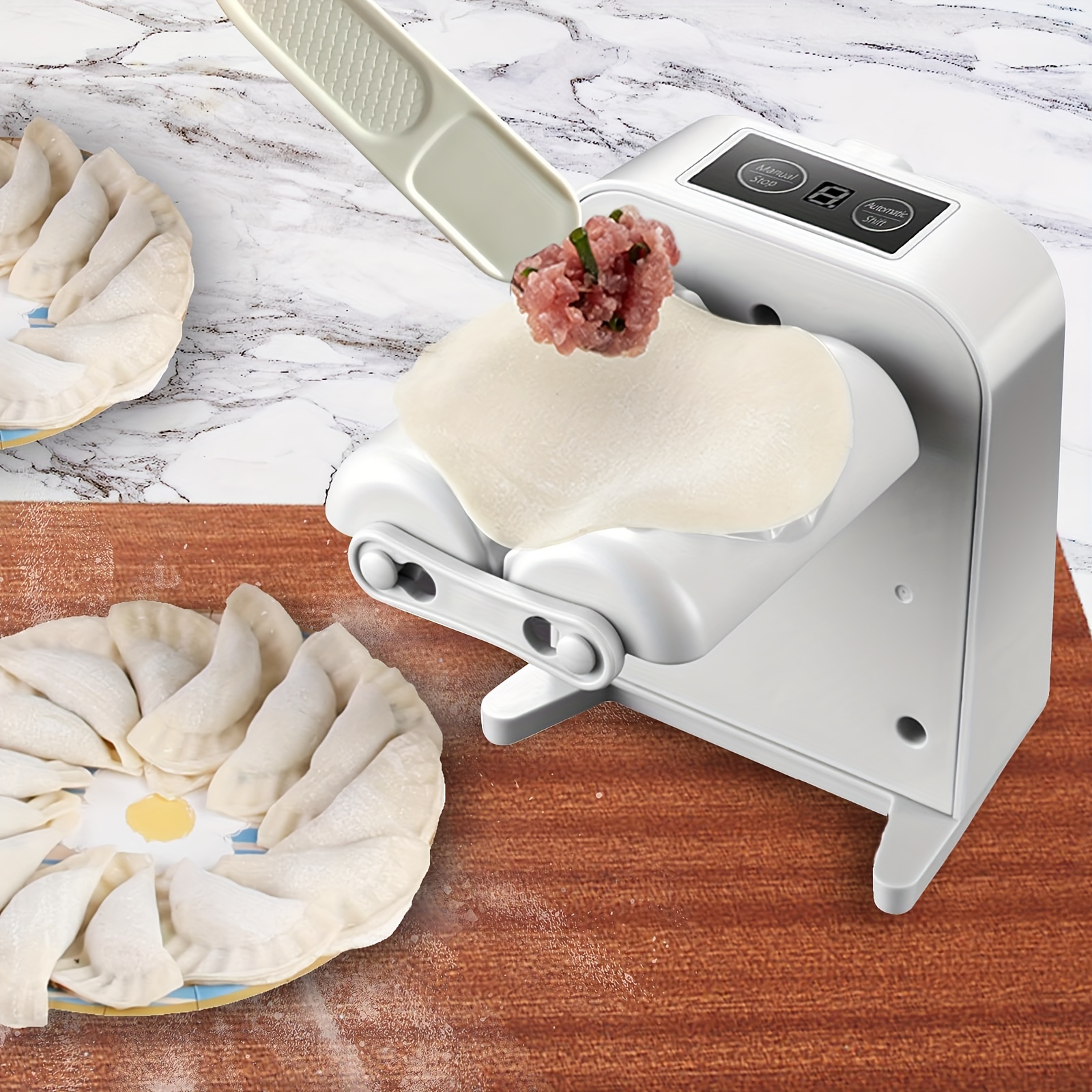 Electric Dumpling Maker Machine Fully Automatic Dumplings Mold DIY Pressing  Dumpling Skin Mould Empanadas Ravioli Kitchen Gadget - AliExpress